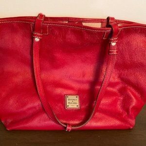 Dooney & Bourke Red Tote Bag